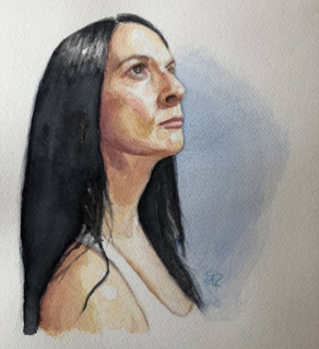 My love - Watercolors