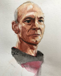 Favourite captain - Watercolors